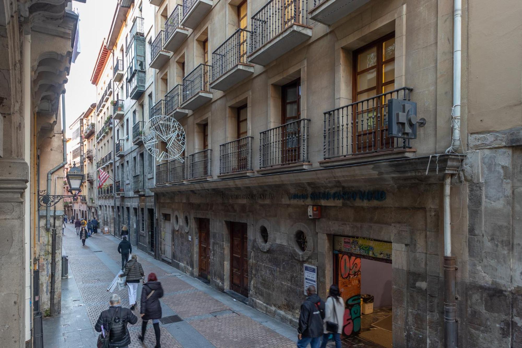 Apartamento Centrico Casco Viejo Bilbao Exteriör bild